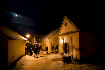 Kellergassenadvent im Weinviertel